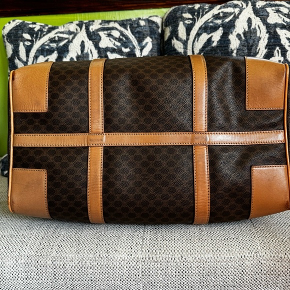 Authentic Vintage Celine Macadam Boston Bag - Picture 4 of 17